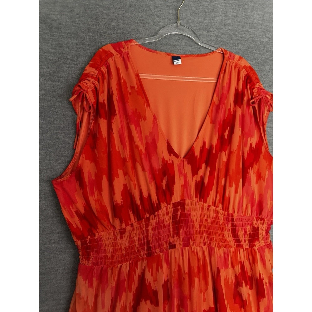 Old Navy Women's Size 2X ~ Waist-Defined Sleeveless Smocked Mesh Mini Dress NWT - Picture 3 of 9
